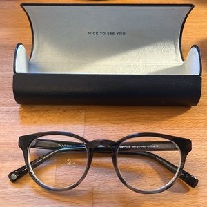 Warby Parker Percy in charcoal fade